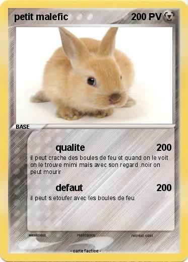 Pokemon petit malefic