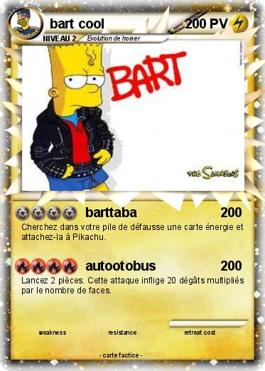 Pokemon bart cool