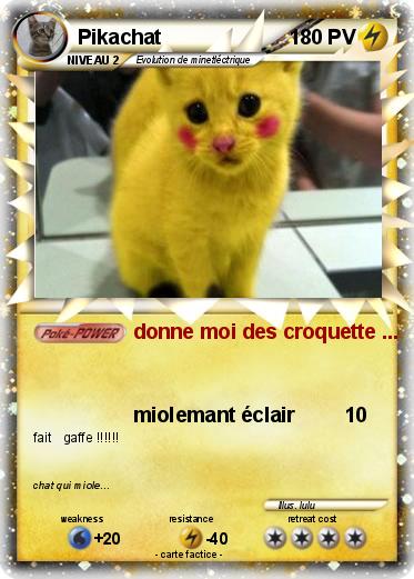 Pokemon Pikachat