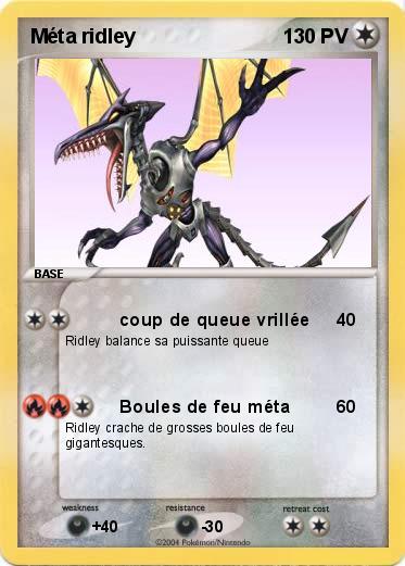 Pokemon Méta ridley