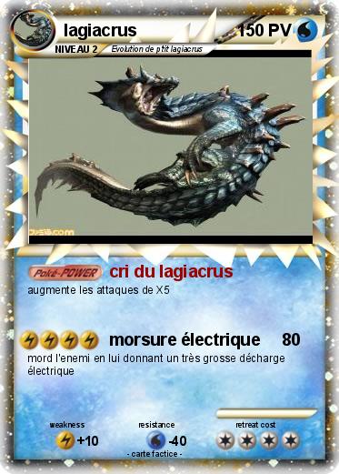 Pokemon lagiacrus