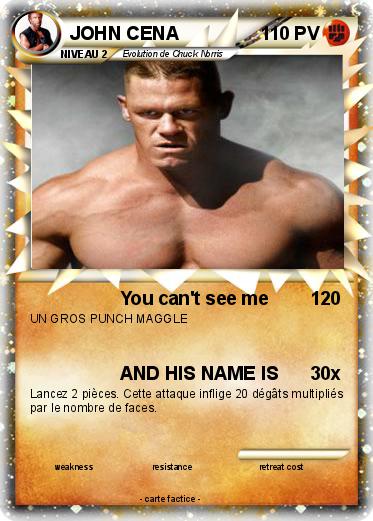 Pokemon JOHN CENA