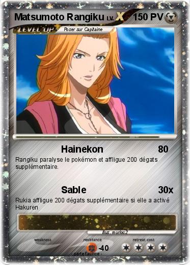 Pokemon Matsumoto Rangiku