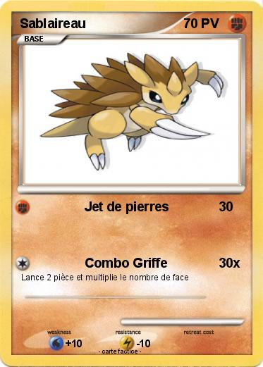 Pokemon Sablaireau