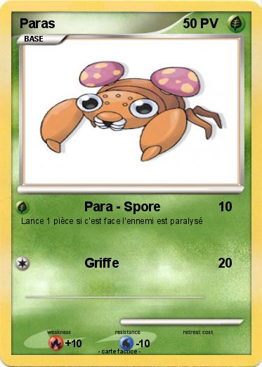 Pokemon Paras