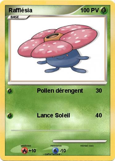 Pokemon Rafflésia