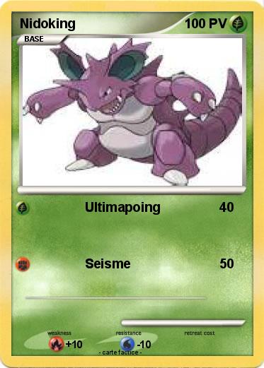 Pokemon Nidoking