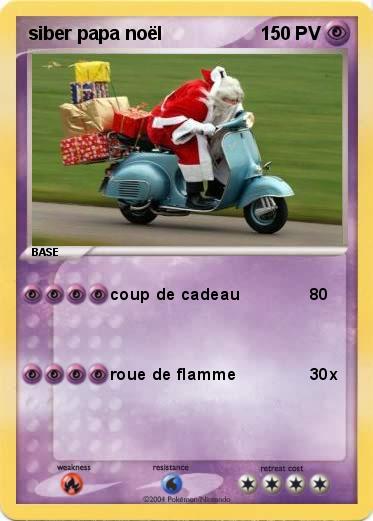 Pokemon siber papa noël