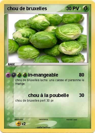 Pokemon chou de bruxelles
