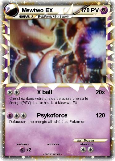 Pokemon Mewtwo EX