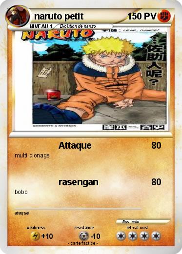 Pokemon naruto petit