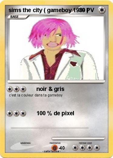 Pokemon sims the city ( gameboy 1989 )