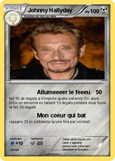 Pokemon Johnny Hallyday