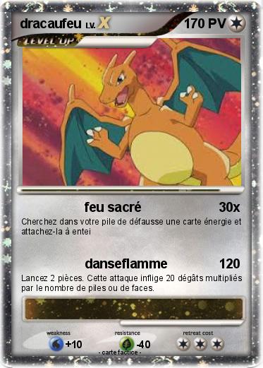 Pokemon dracaufeu