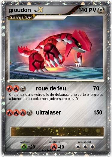 Pokemon groudon