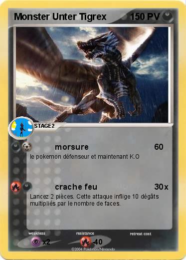 Pokemon Monster Unter Tigrex