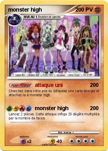 Pokemon monster high