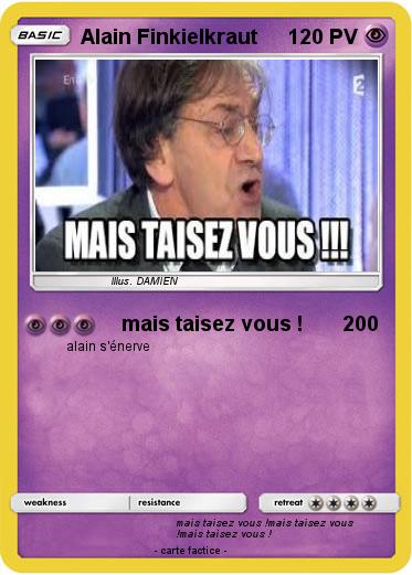 Pokemon Alain Finkielkraut