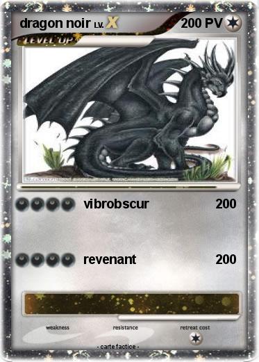 Pokemon dragon noir
