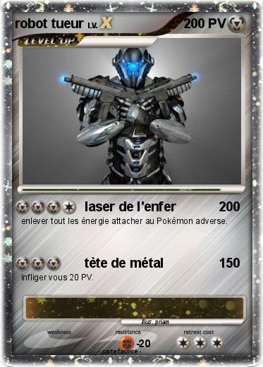Pokemon robot tueur