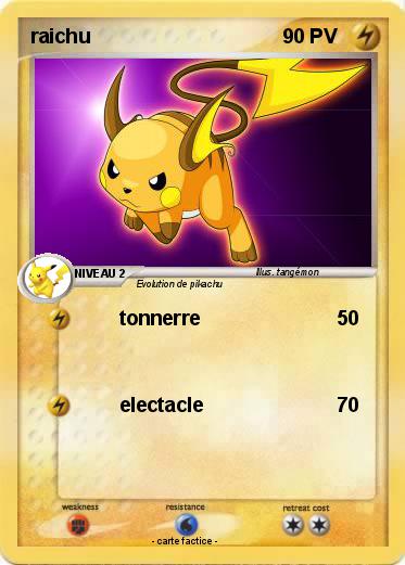 Pokemon raichu