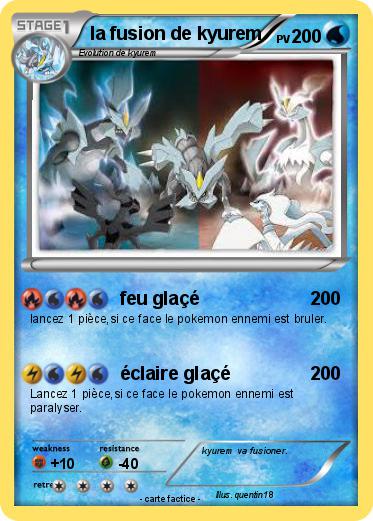 Pokemon la fusion de kyurem