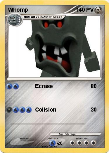 Pokemon Whomp