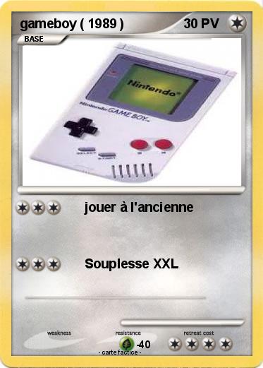 Pokemon gameboy ( 1989 )