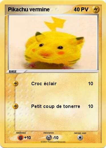 Pokemon Pikachu vermine