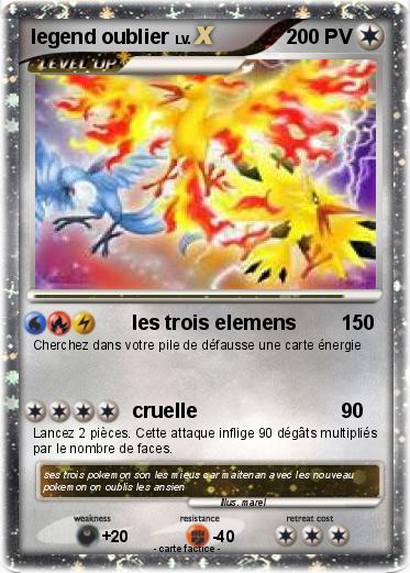 Pokemon legend oublier
