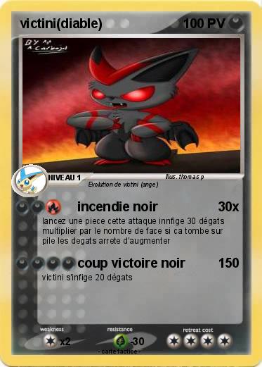 Pokemon victini(diable)