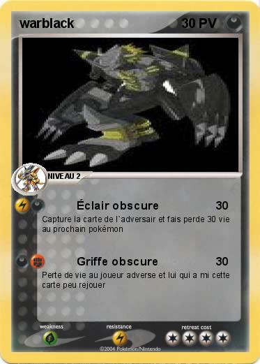 Pokemon warblack
