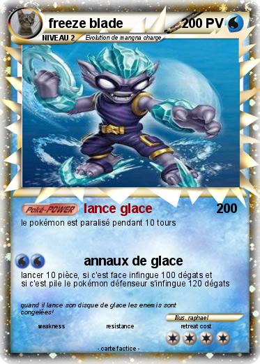Pokemon freeze blade