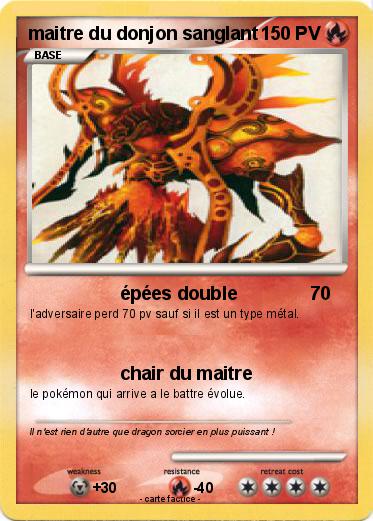 Pokemon maitre du donjon sanglant