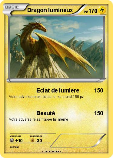 Pokemon Dragon lumineux