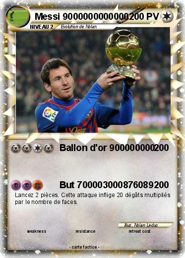 Pokemon Messi 9000000000000