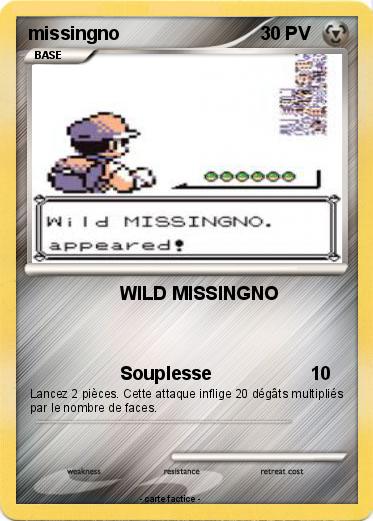 Pokemon missingno