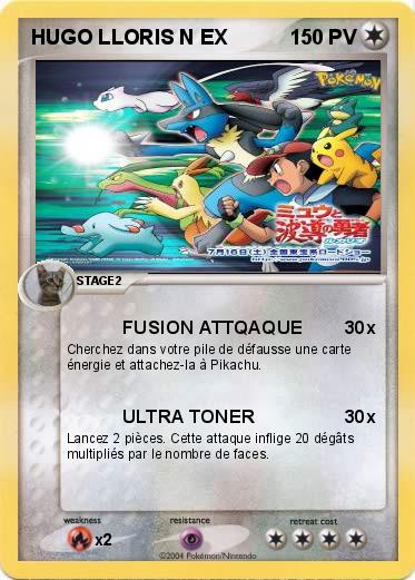 Pokemon HUGO LLORIS N EX