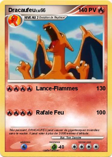 Pokemon Dracaufeu