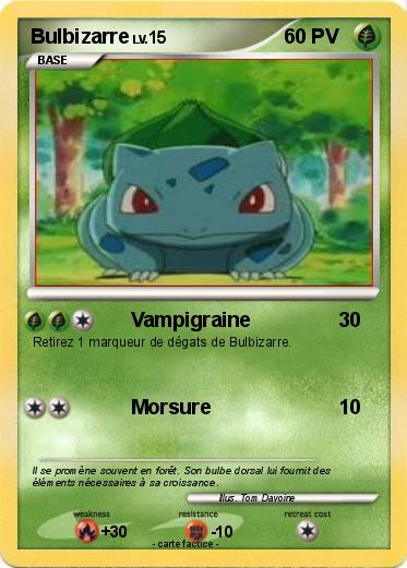 Pokemon Bulbizarre