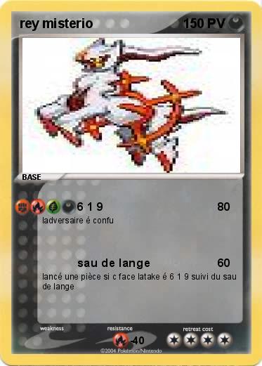 Pokemon rey misterio