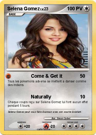 Pokemon Selena Gomez