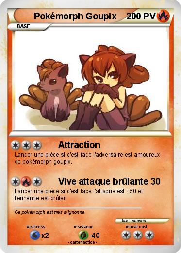 Pokemon Pokémorph Goupix