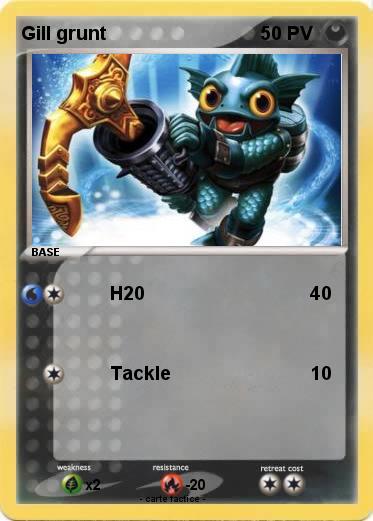 Pokemon Gill grunt