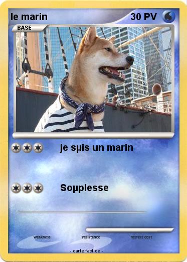 Pokemon le marin