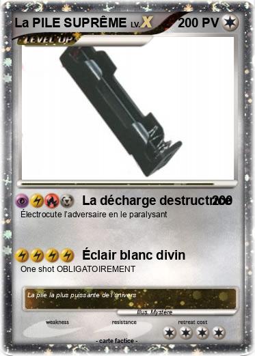 Pokemon La PILE SUPRÊME