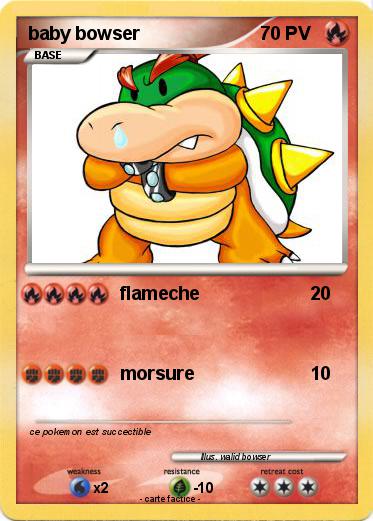 Pokemon baby bowser