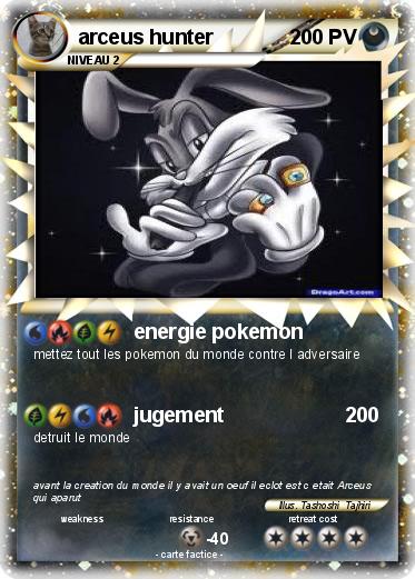 Pokemon arceus hunter