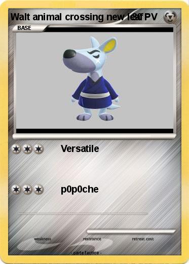 Pokemon Walt animal crossing new leaf