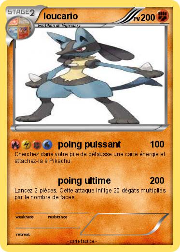 Pokemon loucario